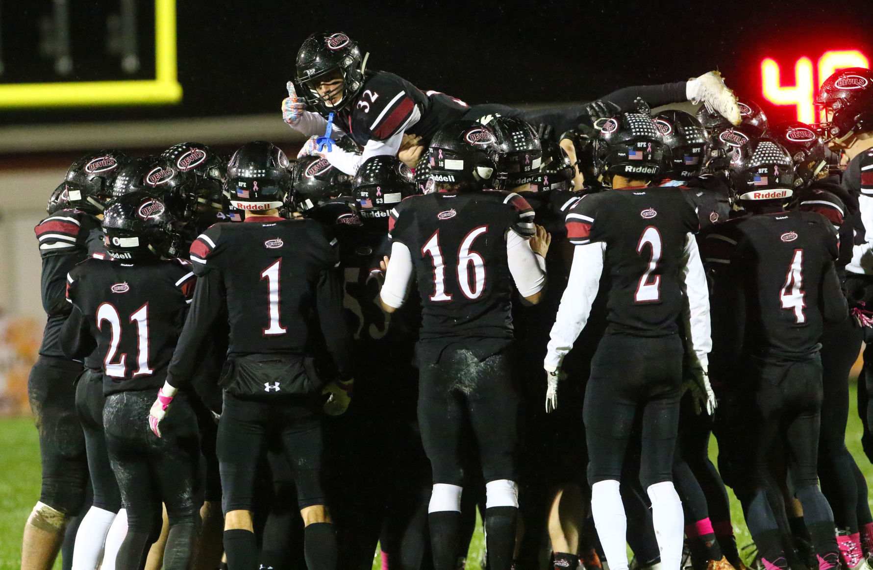Gallery: Hobart at Lowell football